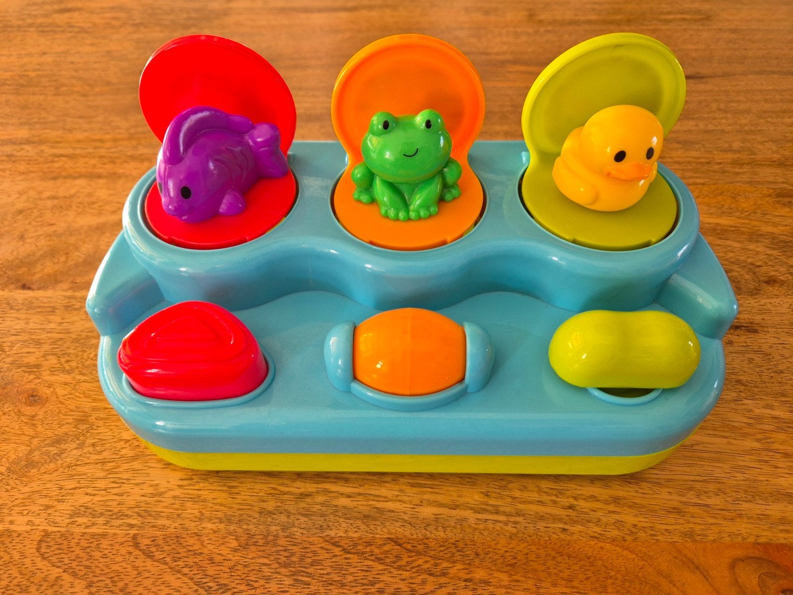 Pop-up babyspeelgoed met diertjes, Ophalen of Verzenden, Gebruikt, Overige typen