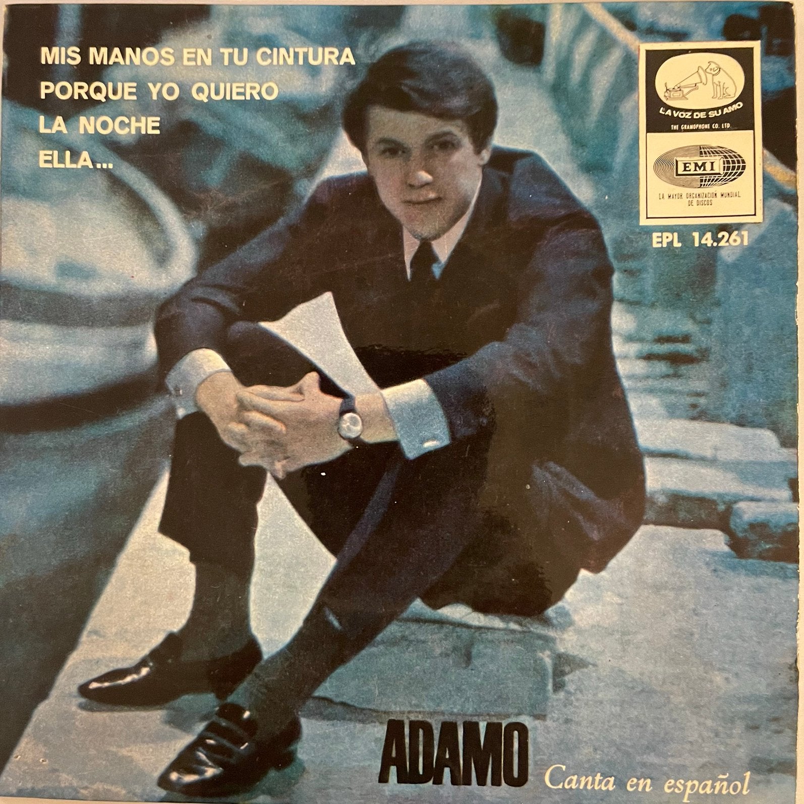 Adamo - EP in het Spaans, Cd's en Dvd's, Vinyl Singles, Ophalen of Verzenden, EP