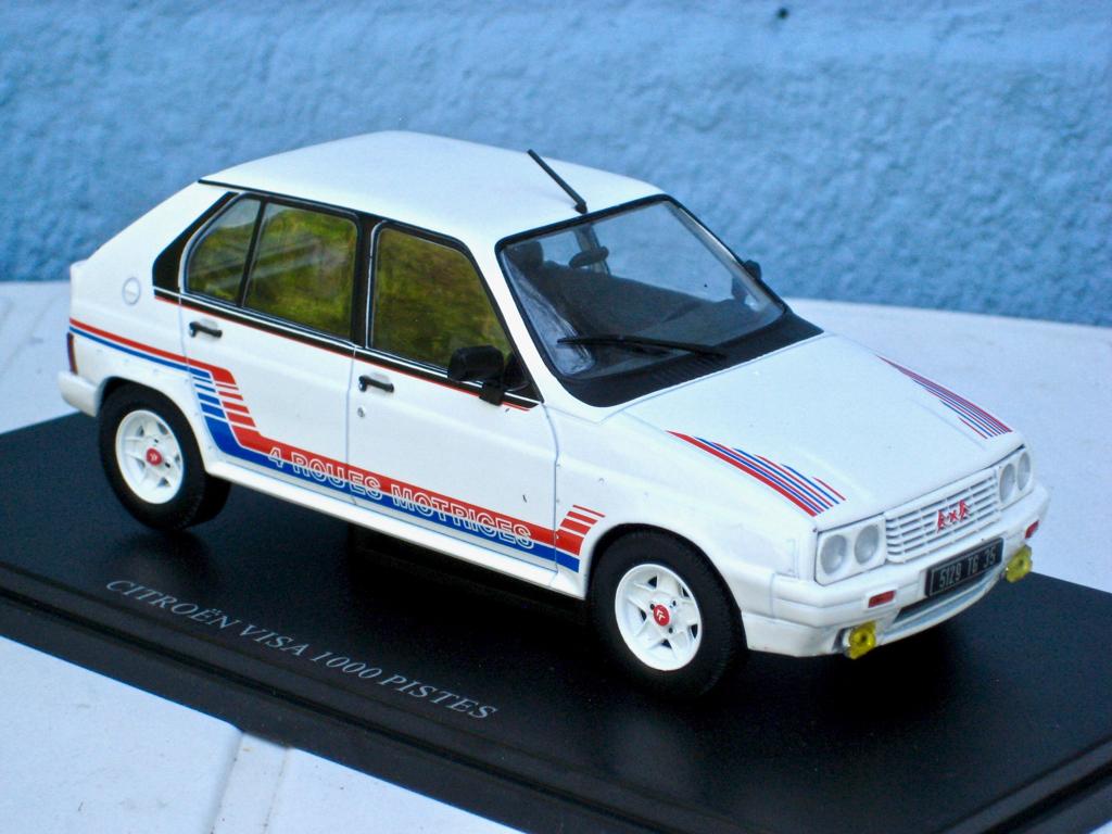 Citroen Visa 4x4 Mille Pistes 1984 Hachette #19   1:24, Ophalen of Verzenden, Nieuw, Auto, Overige merken