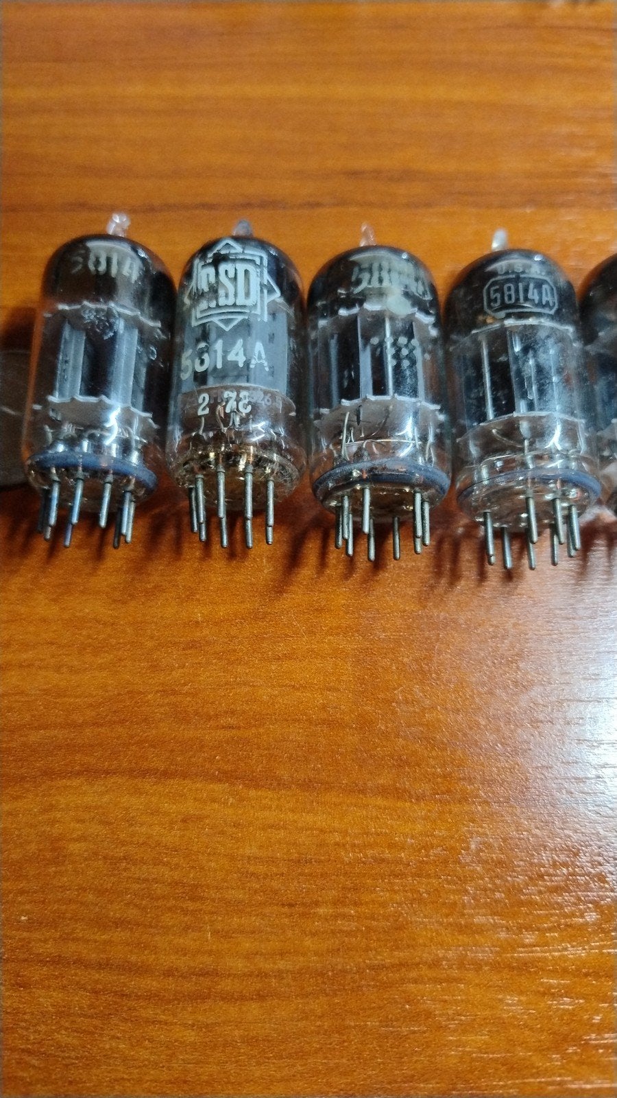 10 stuks 5814A / 12AU7 audiobuizen (o.a. Sylvania / USA), Ophalen of Verzenden