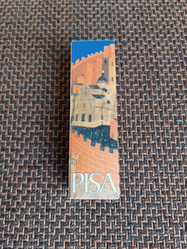 Miniatuur flesje Toren van Pisa - Leeg, Ophalen of Verzenden, Gebruikt