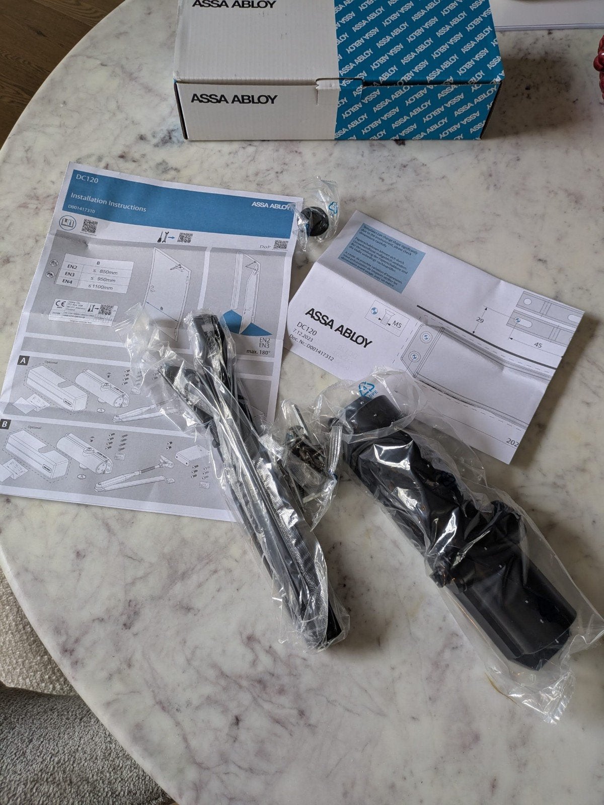 ASSA ABLOY DC120 Deurdranger - Nieuw in doos, Doe-het-zelf en Verbouw, Hang- en Sluitwerk, Nieuw, Overige typen, Overige materialen