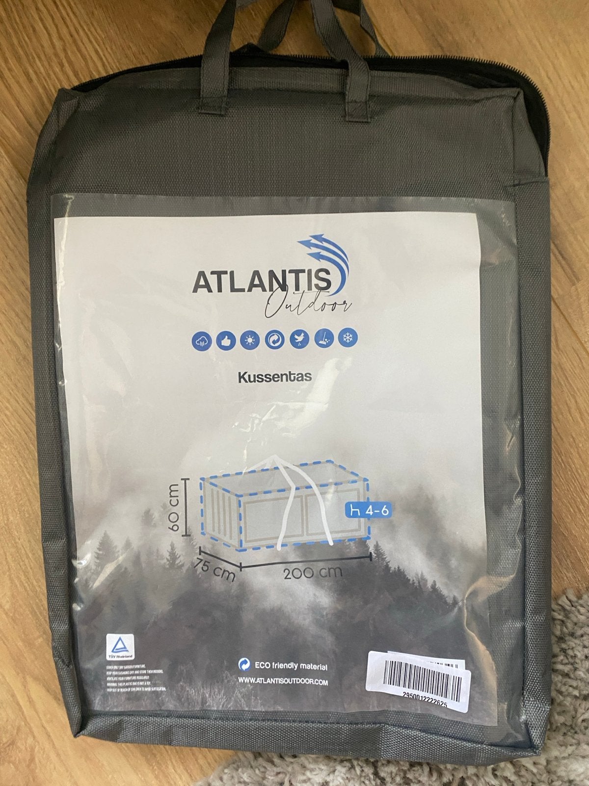 Atlantis Outdoor Kussentas - 200x75x60 cm, Tuin en Terras, Ophalen, Nieuw