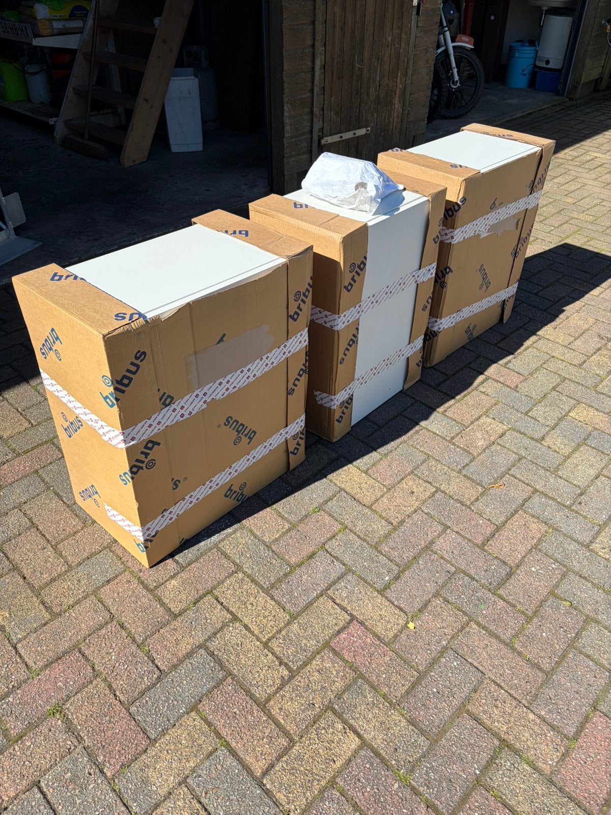 Nieuwe bovenkastjes bribus, Ophalen, 50 tot 100 cm, Zo goed als nieuw, Minder dan 100 cm