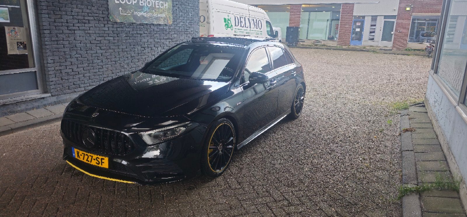 Mercedes-Benz A-klasse | A250 224 PK | 7G-DCT | EDITION ONE, Auto's, 4 cilinders, Zwart, 14 km/l, 75 €/maand