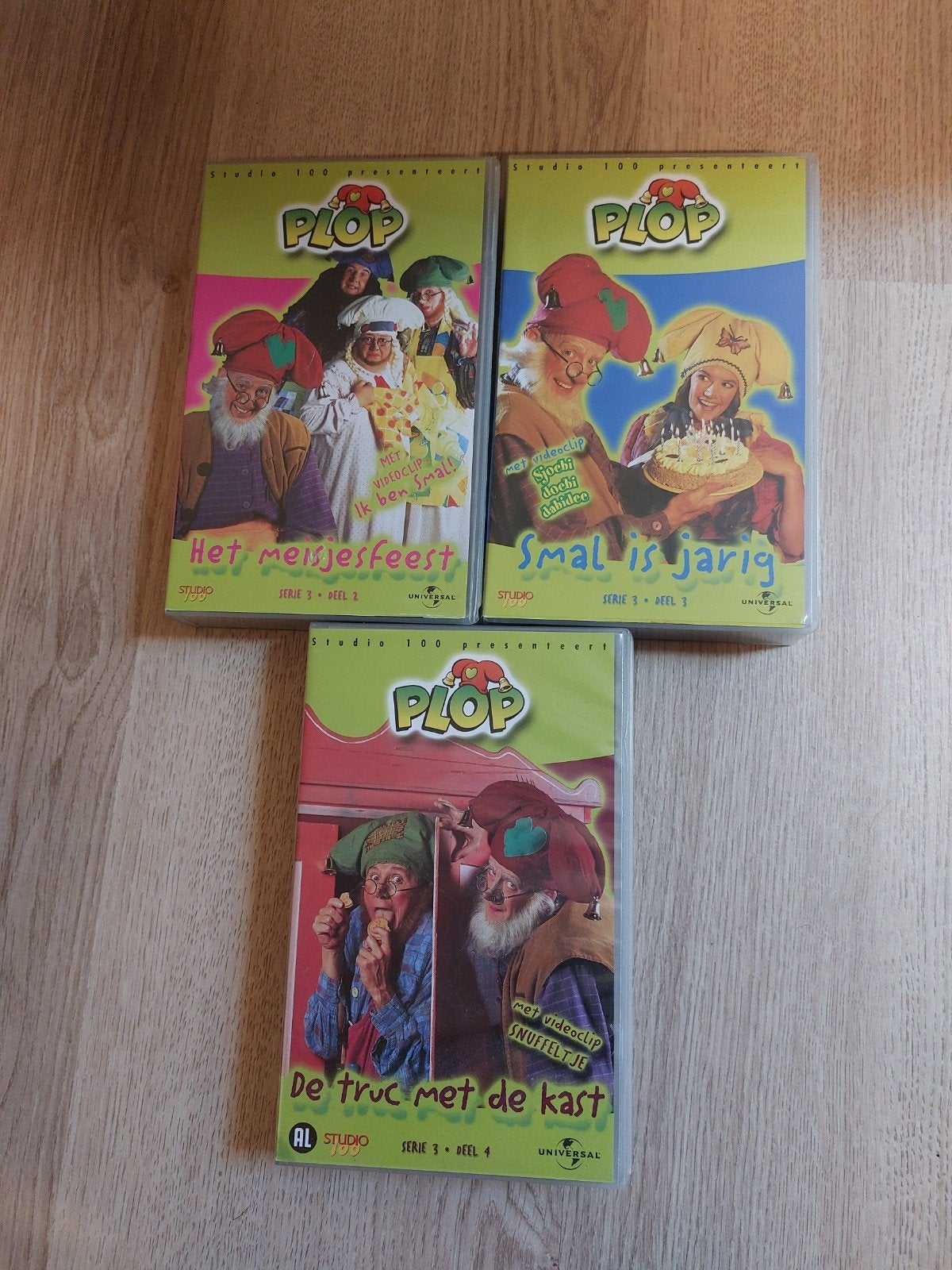Plop videobanden, Cd's en Dvd's, VHS | Kinderen en Jeugd, Alle leeftijden, Ophalen of Verzenden, Overige typen