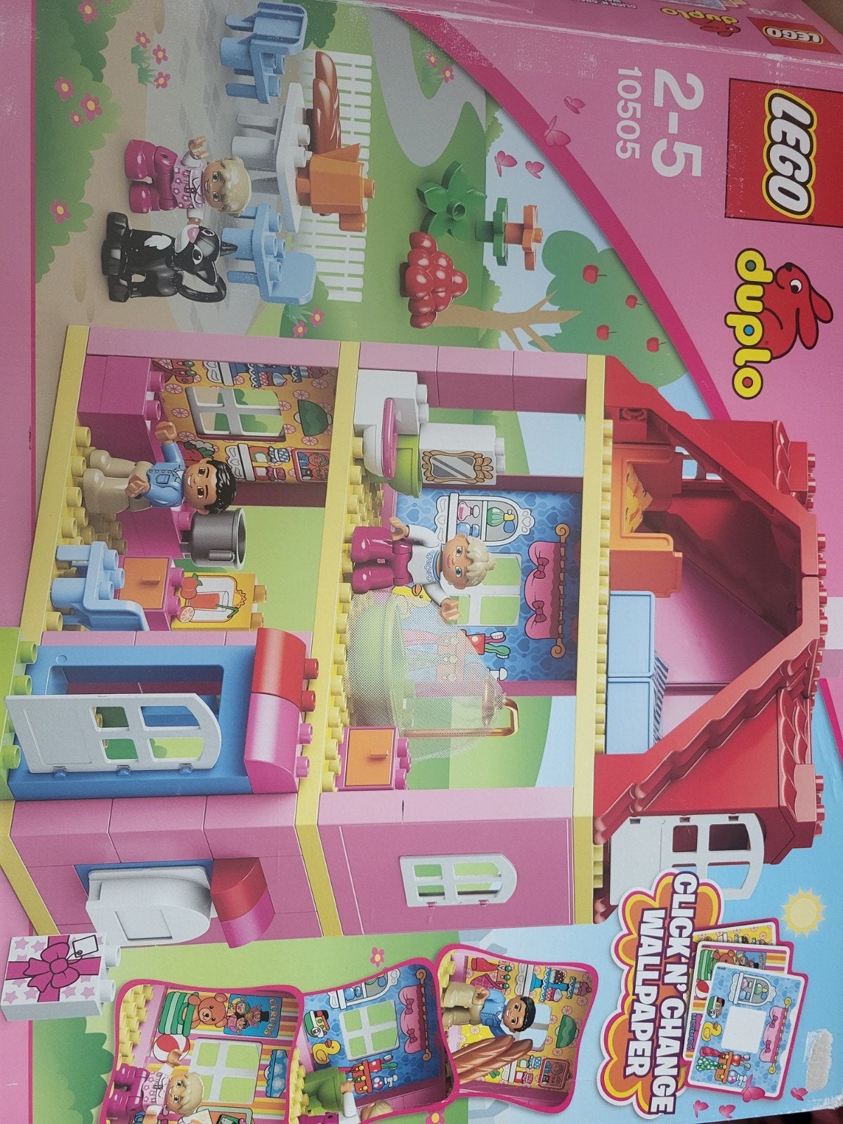 LEGO Duplo Familiehuis 10505 - Compleet met doos, Ophalen of Verzenden, Zo goed als nieuw