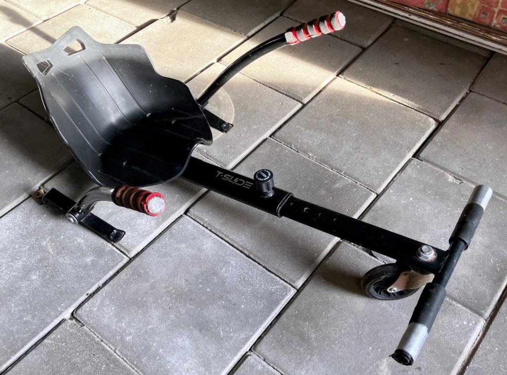 Hoverboard kart, Ophalen, Gebruikt