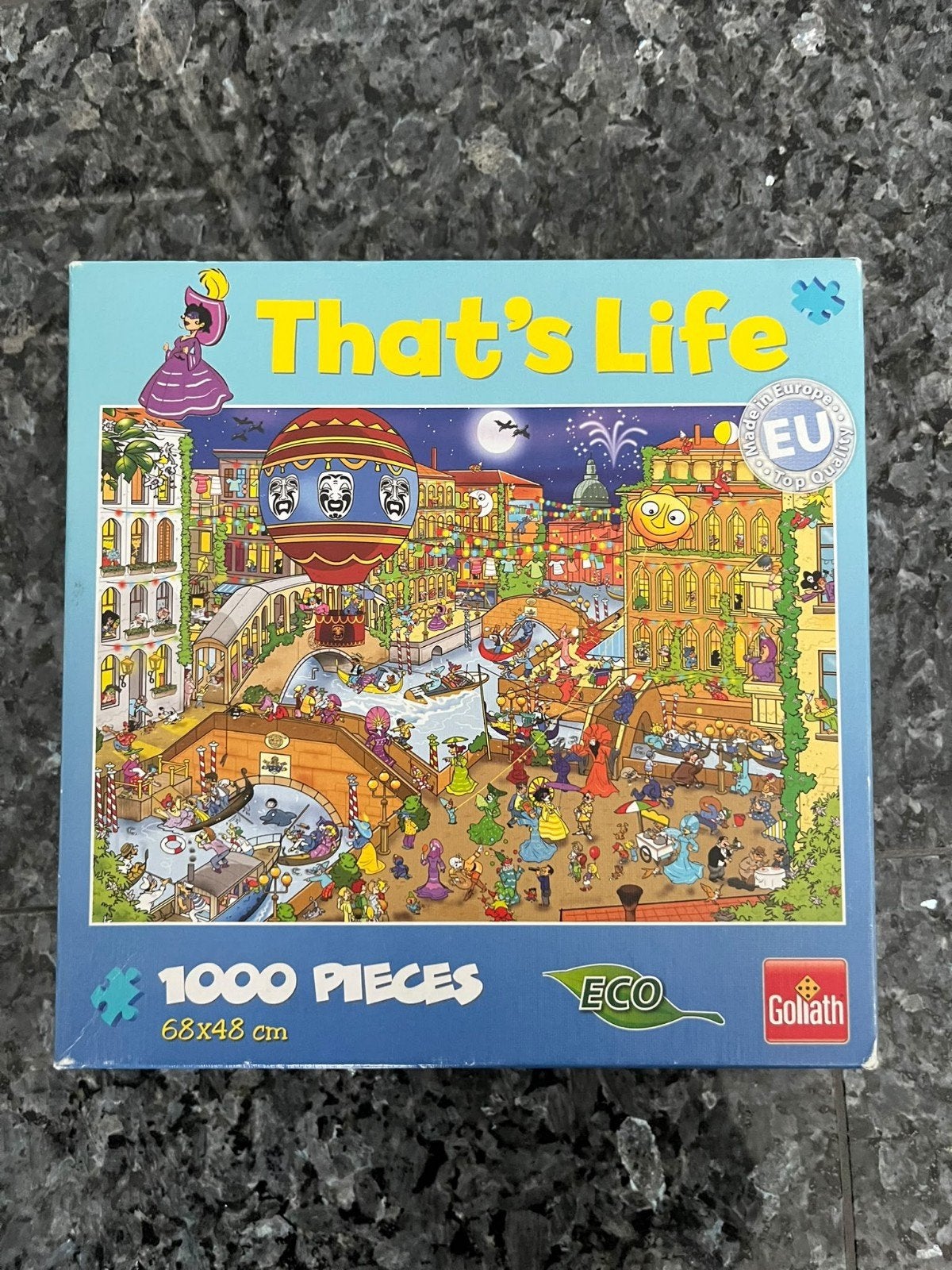 Twee That's Life legpuzzels van 1000 stukjes, Ophalen, 500 t/m 1500 stukjes, Gebruikt, Legpuzzel