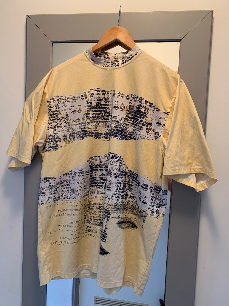 Cavello short sleeve T-shirt - mt 54 (IT), Maat 52/54 (L), Verzenden, Geel, Cavello