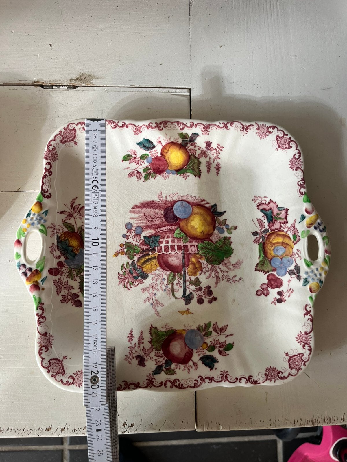 Fruit / serveer schalen imari saji (japan) en mason’s (UK), Ophalen