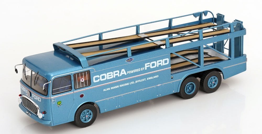 IXO 1:43 Fiat Bartoletti 306/2 Renntransporter, blauw, Overige merken, -, Nieuw, Ophalen of Verzenden