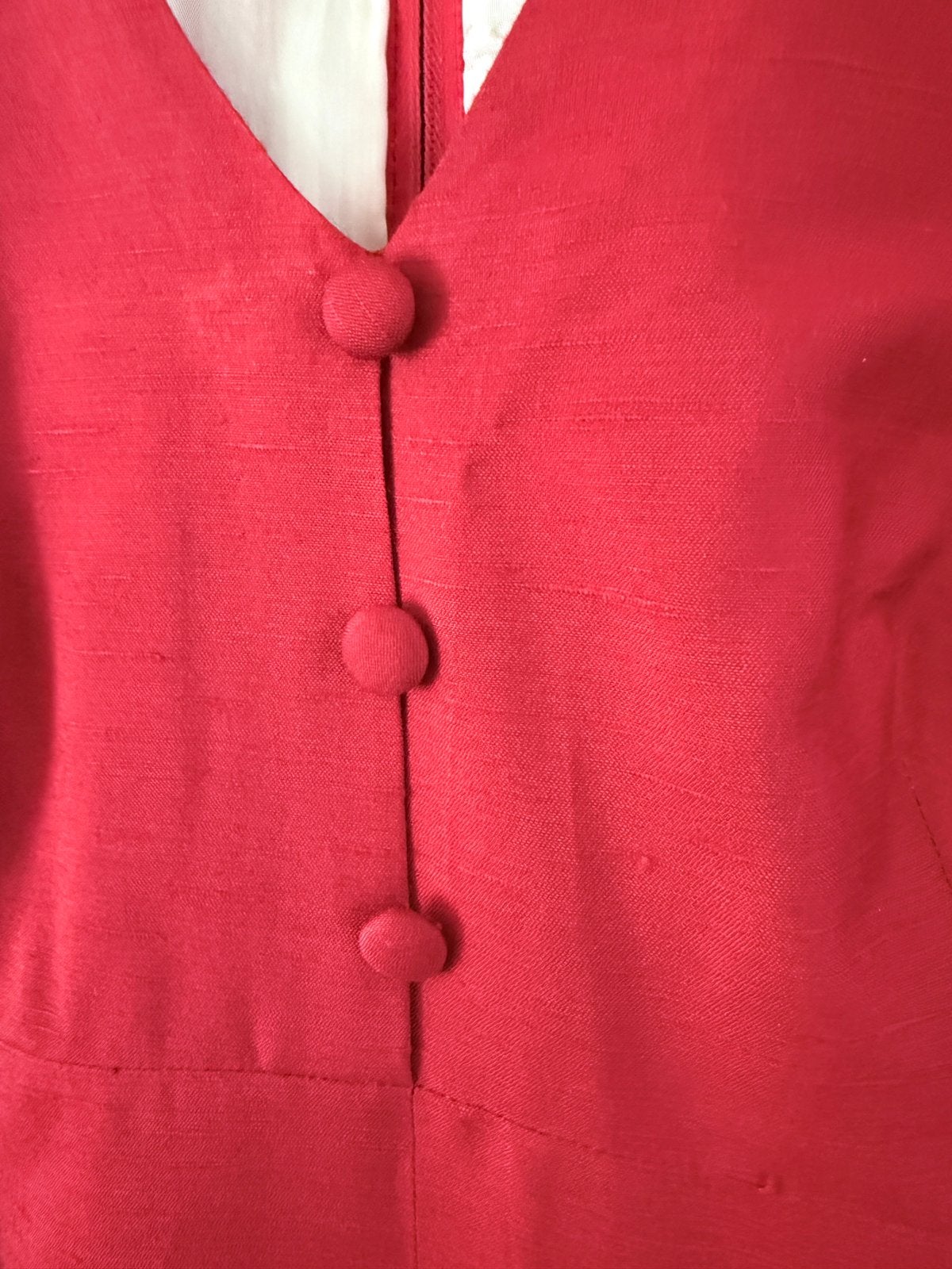 Linnen jurkje | jaren 60, Vintage, Vintage, Vintage, Ophalen of Verzenden