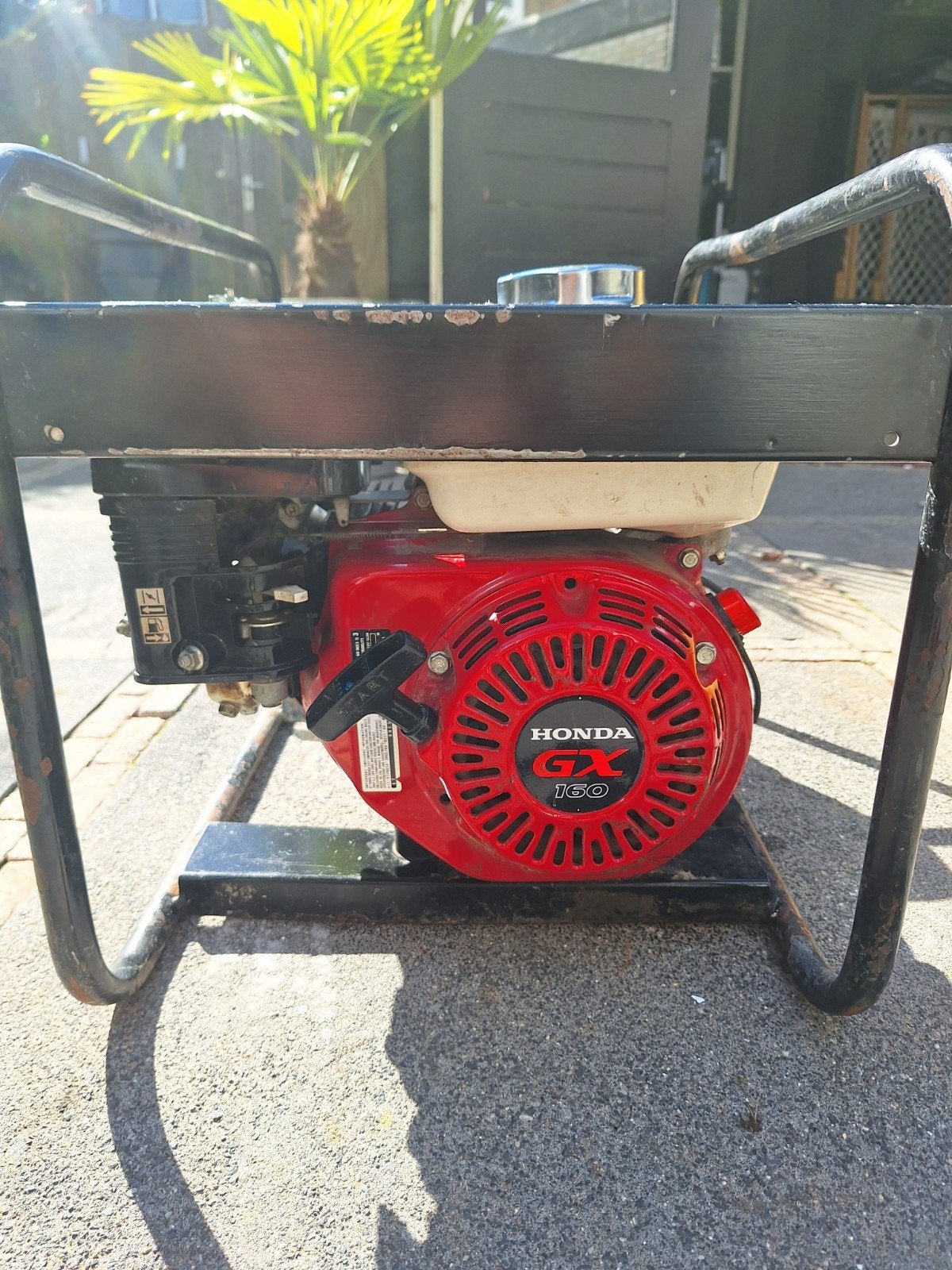 Honda GX160 Benzine Aggregaat - 2.2 kVA, Ophalen of Verzenden, Gebruikt, Minder dan 5 kVA, Benzine