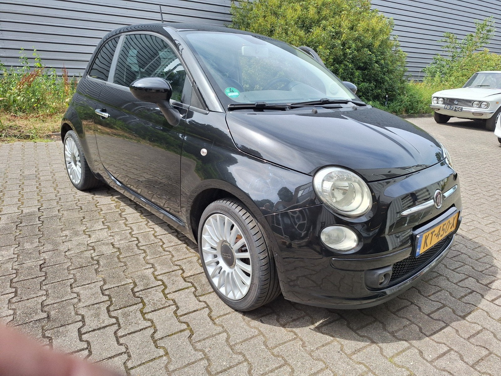 Fiat 500 1.2 C 2008 Zwart, Voorwielaandrijving, 1242 cc, 4 cilinders, 840 kg