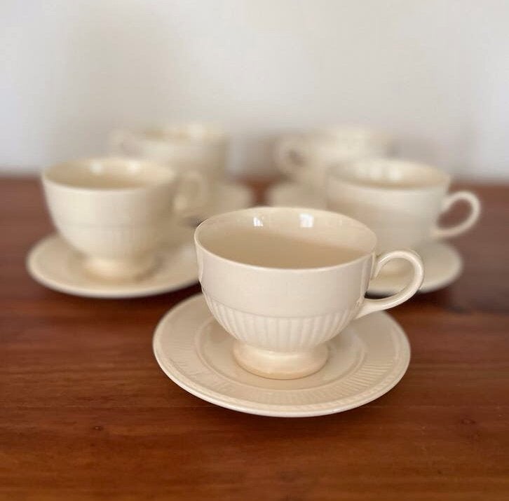 Wedgwood “Conway” kopjes en soepborden, Antiek en Kunst, Ophalen of Verzenden