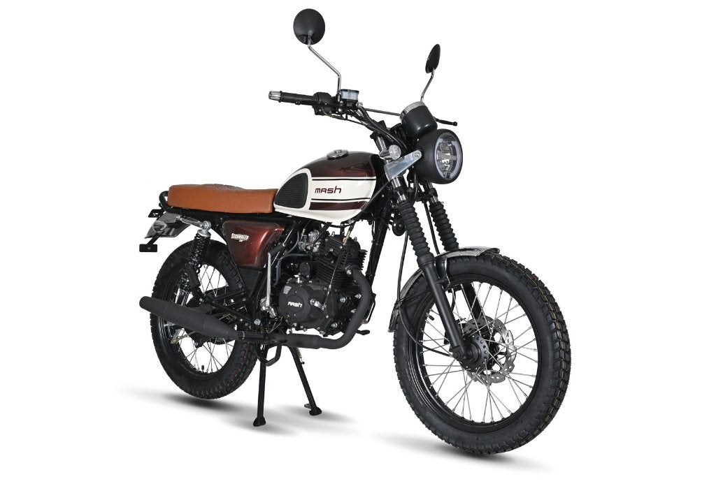 Mash Scrambler schakelbrommer nieuw met 2 jaar garantie., Fietsen en Brommers, Overige merken, Nieuw, Ophalen of Verzenden, 4 versnellingen