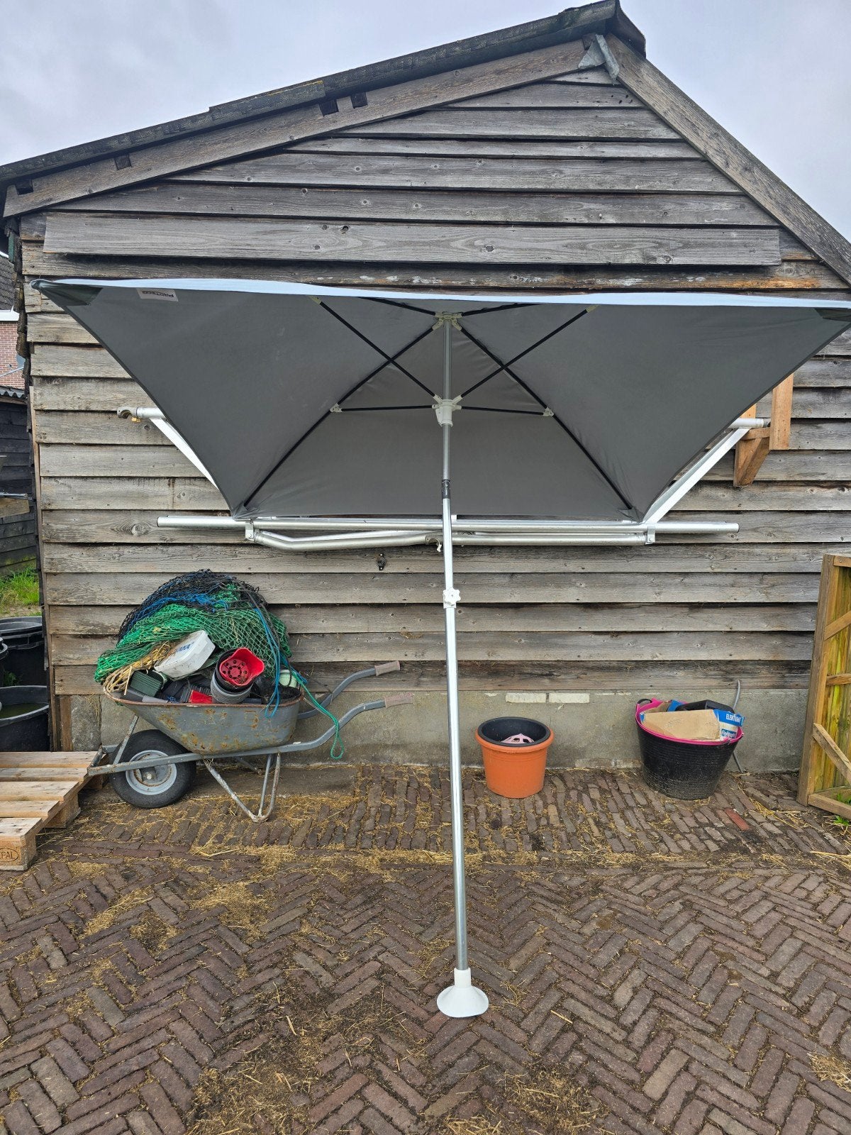 Boot parasol, Ophalen, Zo goed als nieuw, Overige typen