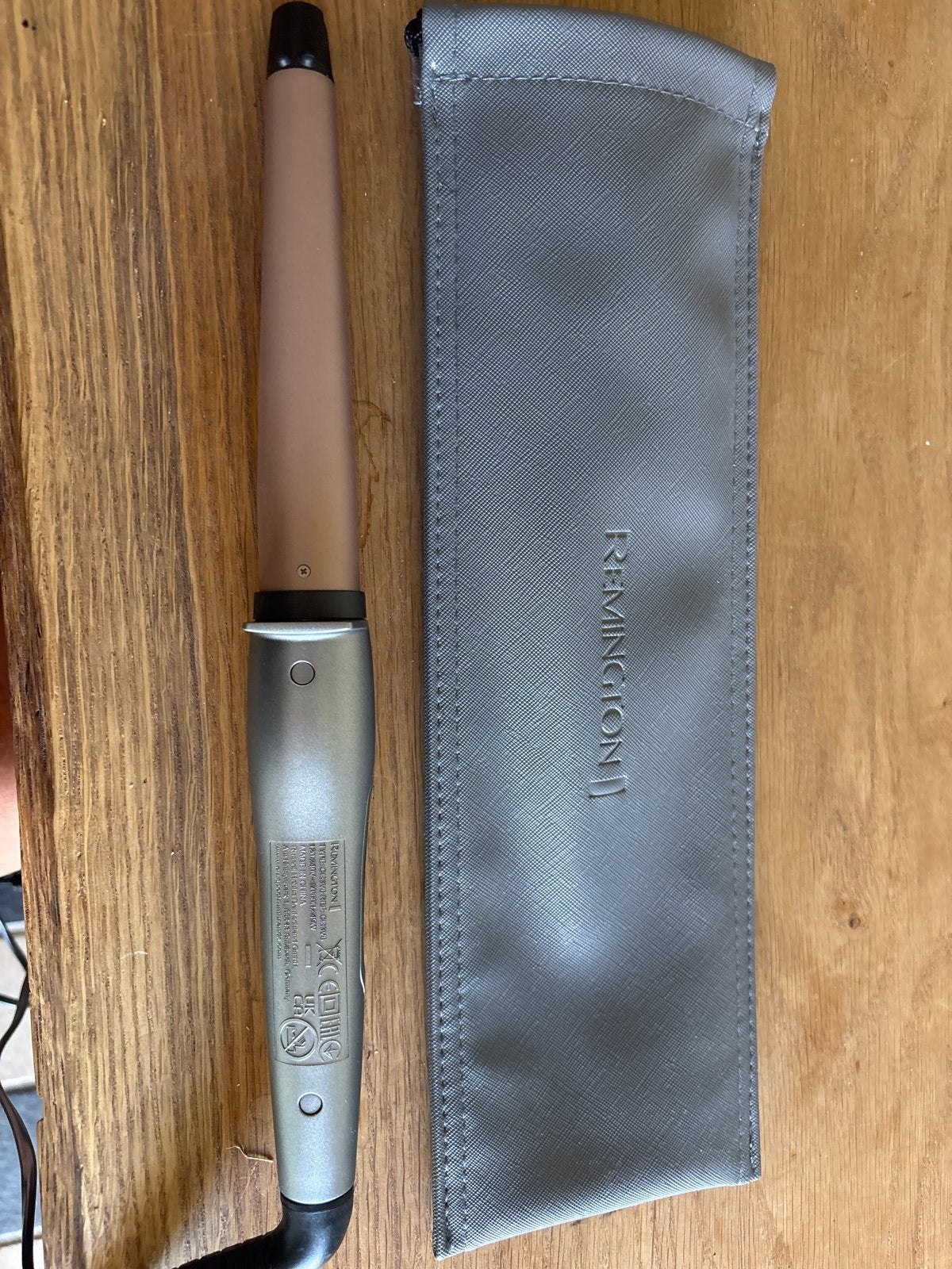 Remington Keratin Protect Krultang met hittebestendige hoes, Ophalen of Verzenden, Nieuw, Haarverzorging