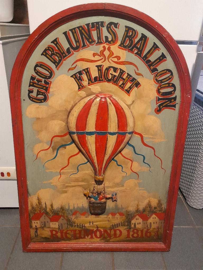 Decoratief houten bord voor kroeg/ mancave, Ophalen of Verzenden, Gebruikt, Reclamebord
