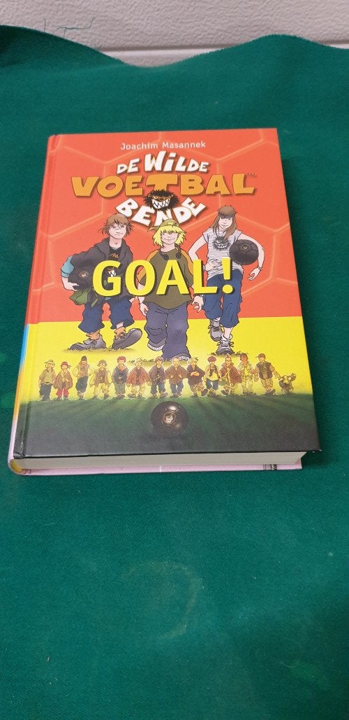 Boek de wilde voetbal bende, goal!, Ophalen of Verzenden