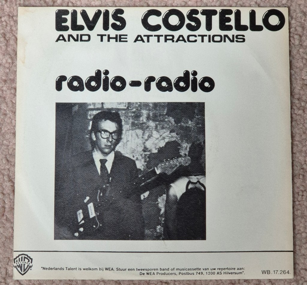 Elvis Costello And The Attractions – Radio - Radio, Ophalen of Verzenden, Gebruikt, Pop