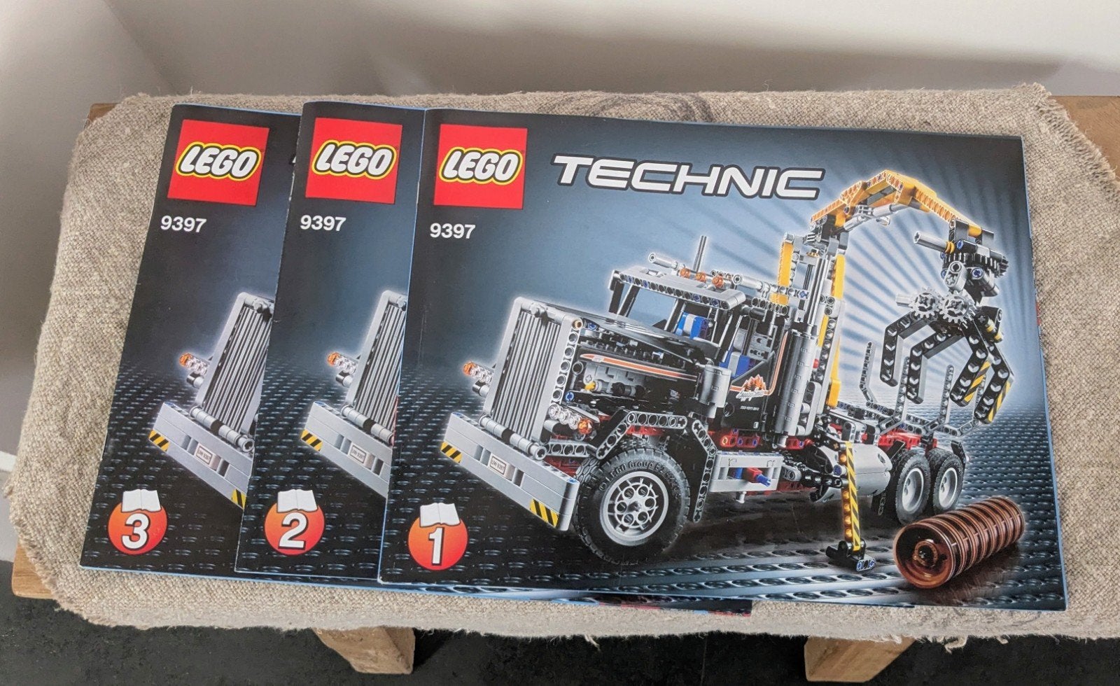 Lego Technic 9397 Houttransportwagen, Lego, Compleet, Ophalen of Verzenden, Zo goed als nieuw