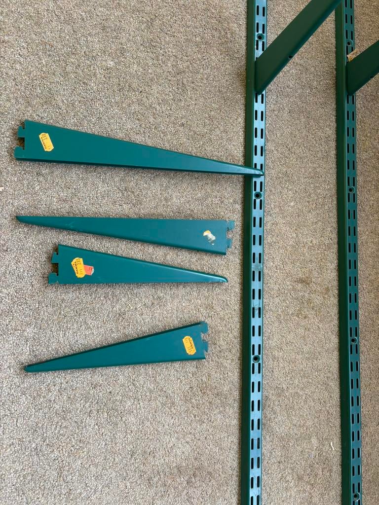 Set plankendragers mrt rails, Ophalen of Verzenden, Zo goed als nieuw