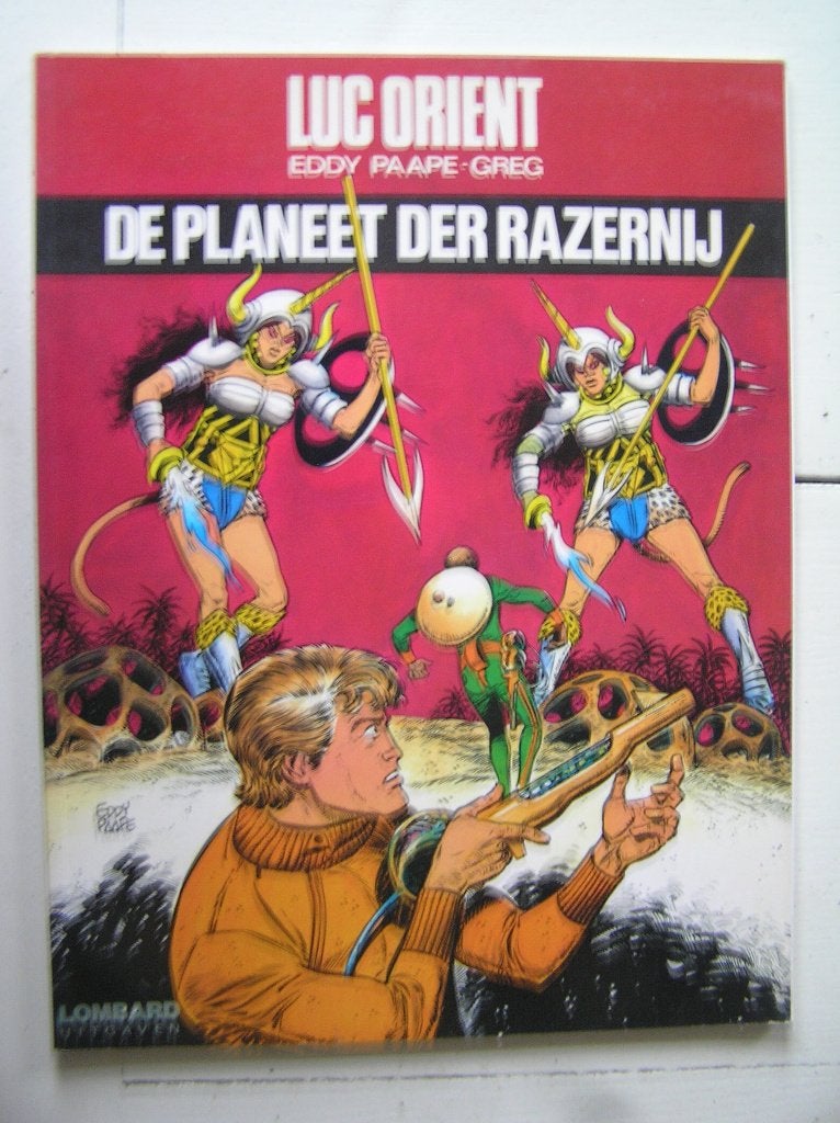 Luc Orient. 14. De planeet der razernij., Eén stripboek, Ophalen of Verzenden, Gelezen