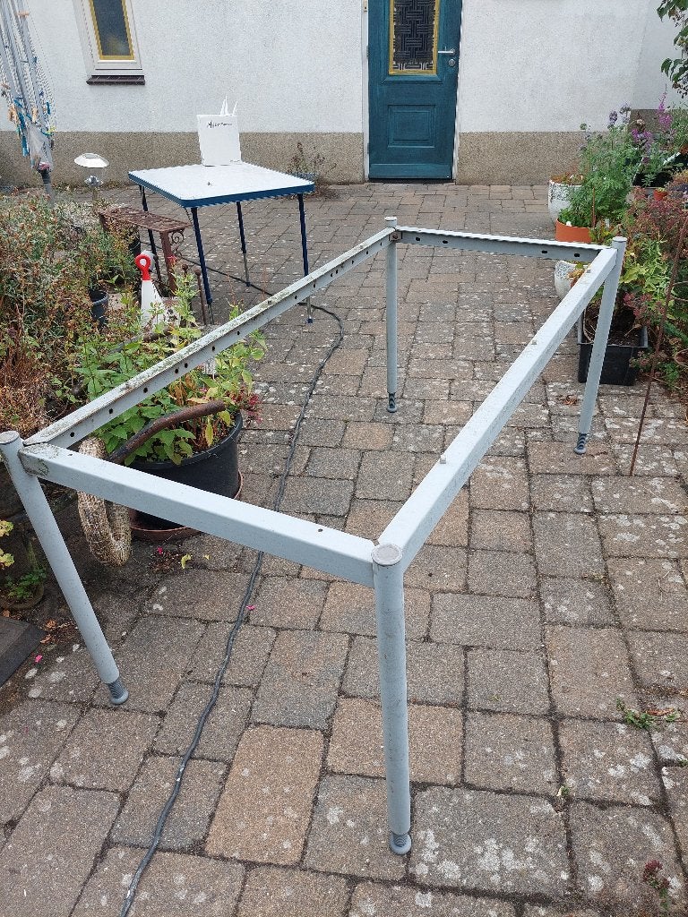 onderstel (bureau)tafel met 4 verstelbare poten, Huis en Inrichting, Overige typen, 160 cm, Gebruikt, Metaal