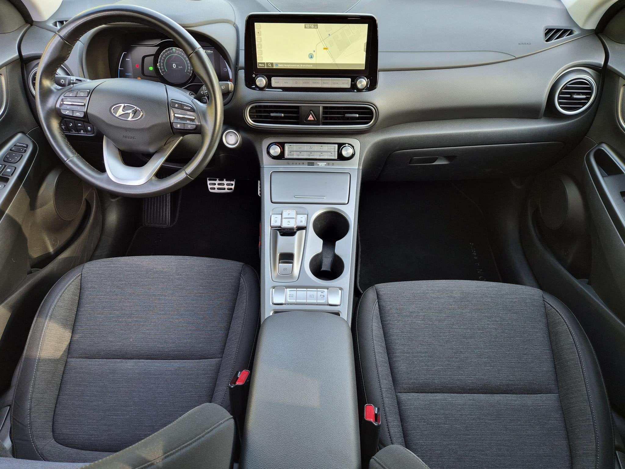 Hyundai Kona EV Fashion 39 kWh / SOH 94% / Dealer onderhoude, Auto's, Dealer onderhouden, Gebruikt, Verwarmde buitenspiegels, Origineel Nederlands