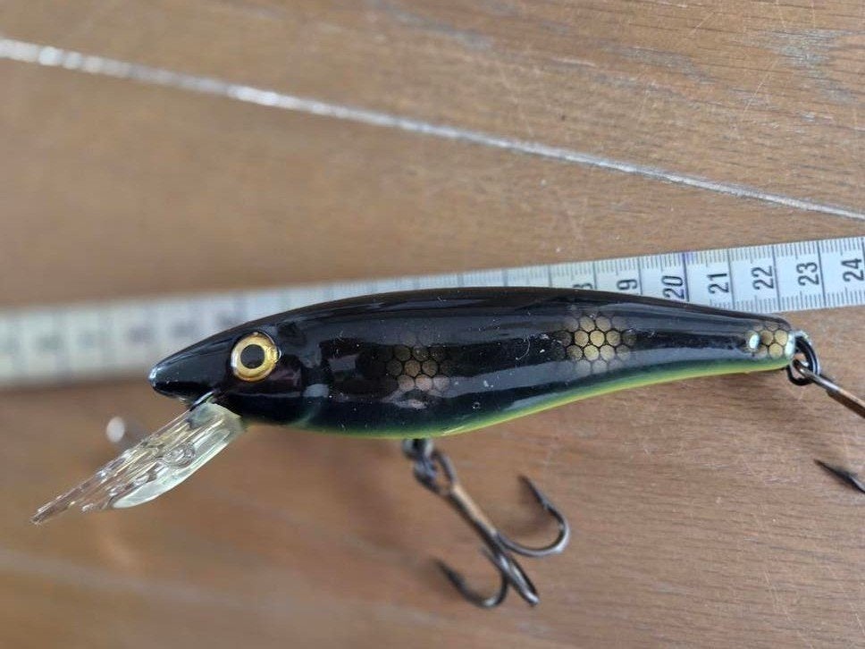 Musky Mania Lil Ernie in de kleur Black Perch, Ophalen of Verzenden, Nieuw, Overige typen