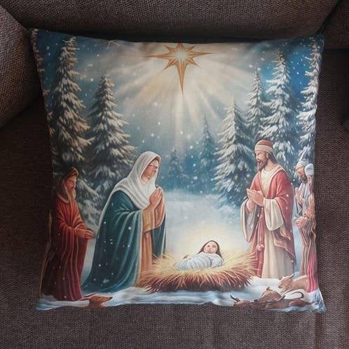 1x Christelijke kussen, 39x39x11cm,nieuwe, Ophalen of Verzenden, Nieuw
