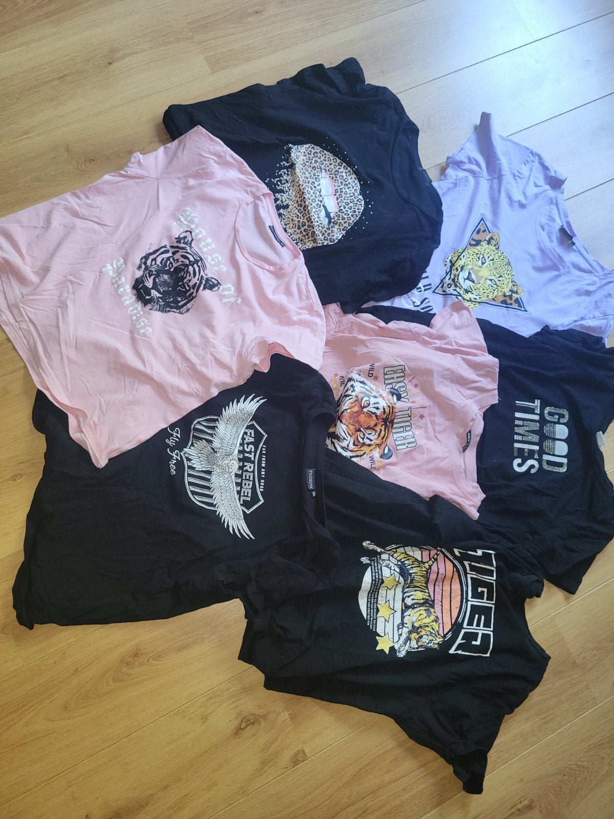 Diverse T-shirts met print - Maat xl-xxl-2xl-46, Kleding | Dames, T-shirts, Zwart, Maat 46/48 (XL) of groter, Diverse, Ophalen of Verzenden