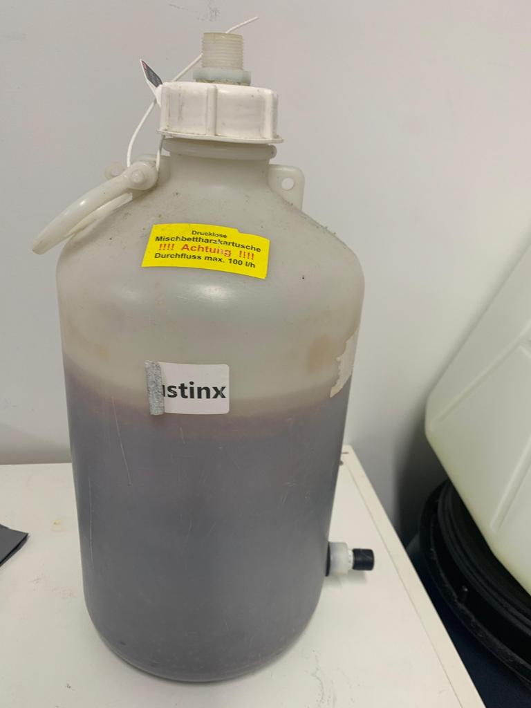 Ionen/mengbed wisselaar 10ltr, Dieren en Toebehoren, Vissen | Aquaria en Toebehoren, Ophalen, Gebruikt, Overige typen