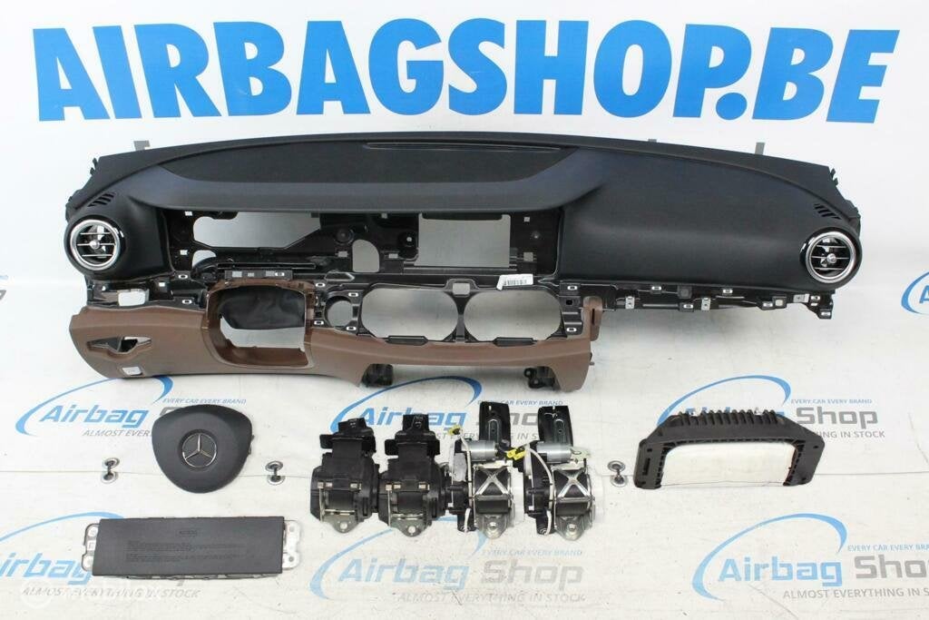Airbag set Dashboard zwart bruin Mercedes E klasse W213, Auto-onderdelen, Gebruikt, Ophalen of Verzenden