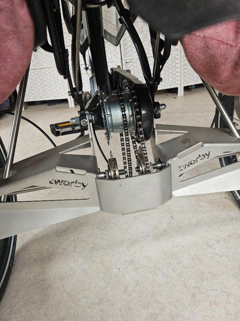 Tworby driewielerfiets, Fietsen en Brommers, Fietsen | Driewielfietsen, Ophalen, Gebruikt, Gazelle fiets