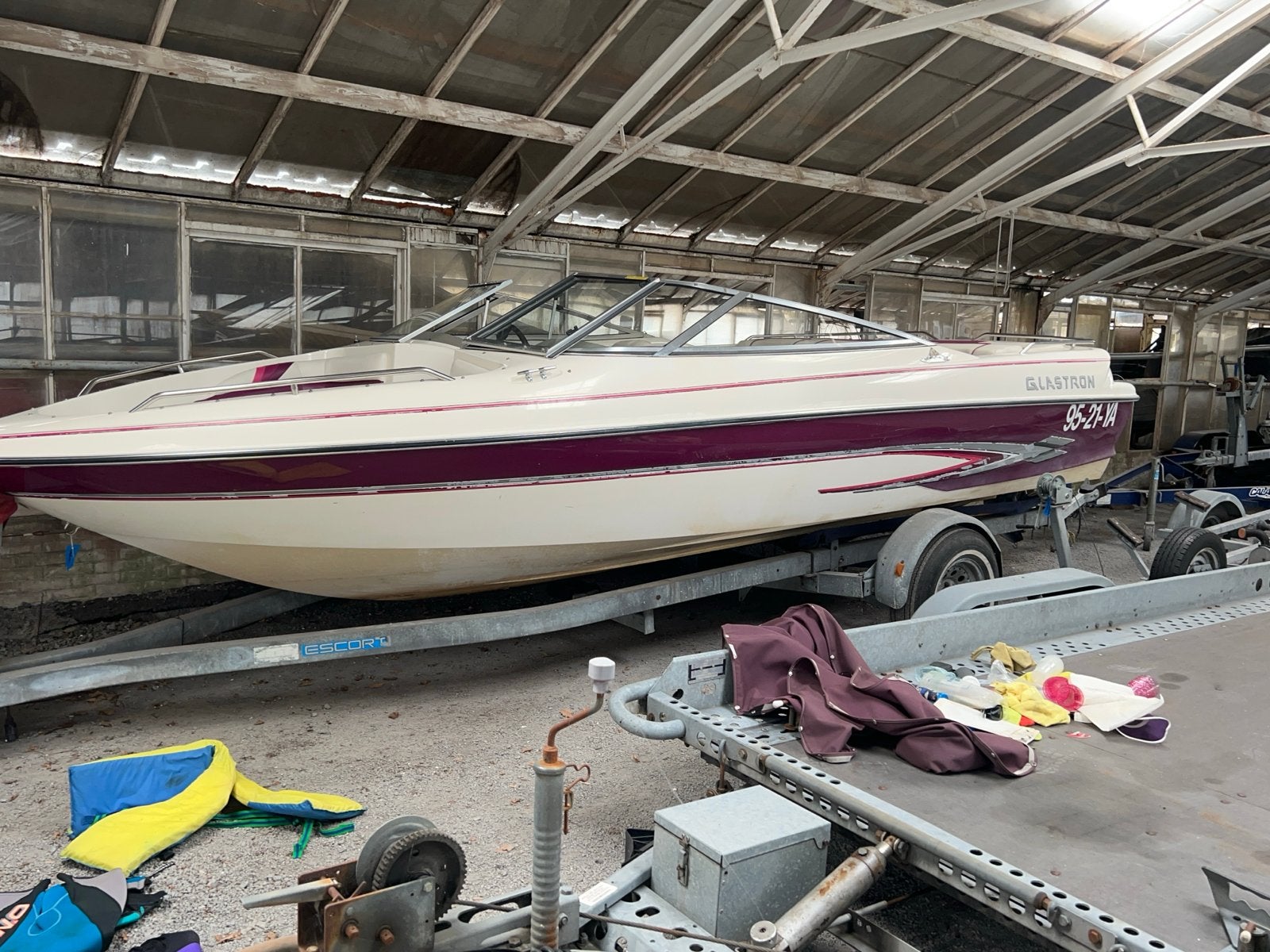 Glastron GS205 40th Anniversary Limited Edition V8 Mercruise, Ophalen, Overige merken, Gebruikt, Binnenboordmotor