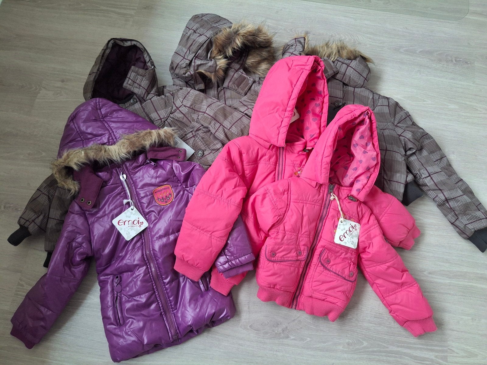 6x Nieuwe Emoi Winterjassen - Diverse Kleuren en Maten, Ophalen of Verzenden, Nieuw, Emoi, Meisje