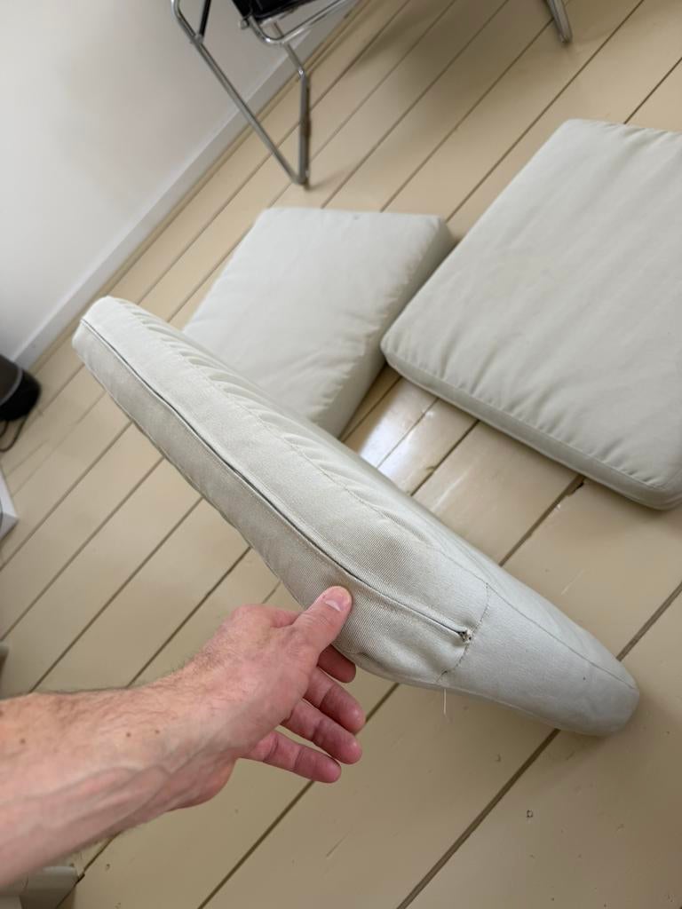 Tuinmeubel kussens Ikea, Ophalen, Eenpersoons, 75 tot 100 cm, Zo goed als nieuw