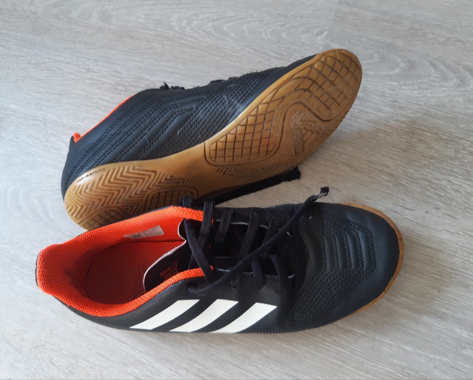 Zwarte Adidas sportschoenen maat 36, Ophalen of Verzenden, Gebruikt