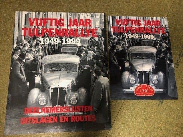 50 jaar Tulpenrallye boek . deelnemers / uitslagen / routes, Ophalen of Verzenden, Zo goed als nieuw, Algemeen