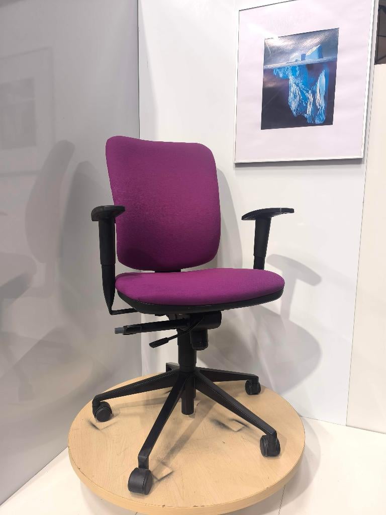 Beta Ergonomische stoel / werkstoel / stoel, 14 stuks, Gebruikt, Paars, Ophalen of Verzenden, Bureaustoel