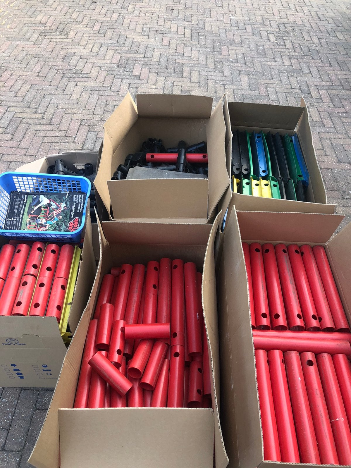 Quadro grote set, Ophalen, Gebruikt