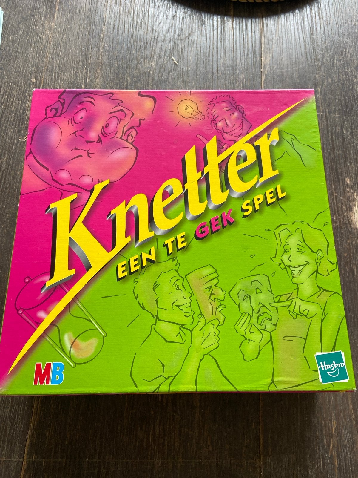 Knetter: Een Te Gek Spel - MB Hasbro Gezelschapsspel, Hobby en Vrije tijd, Gezelschapsspellen | Bordspellen, Drie of vier spelers