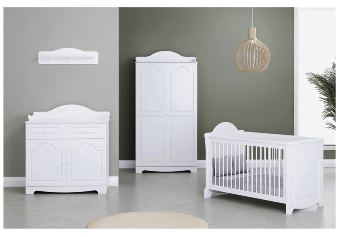 Born Lucky Ohio Babykamer 4- delig, Ophalen, Zo goed als nieuw, Jongetje of Meisje