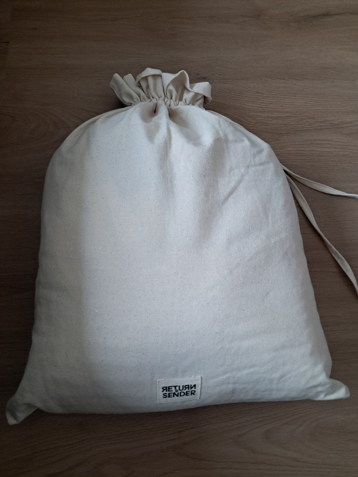 Nieuwe Return to Sender deken in originele verpakking, Ophalen, Nieuw, Beige, Rechthoekig