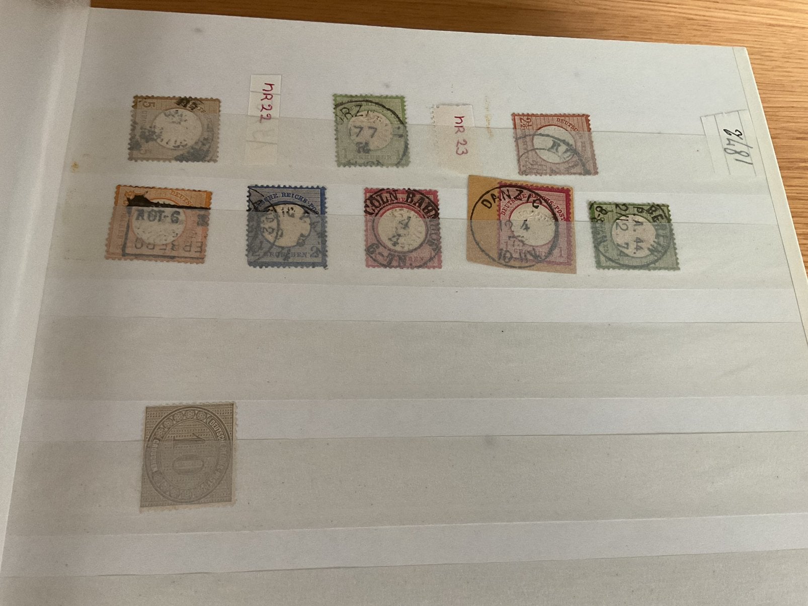 Dik stockboek Duitse Rijk, Ophalen of Verzenden, Buitenland
