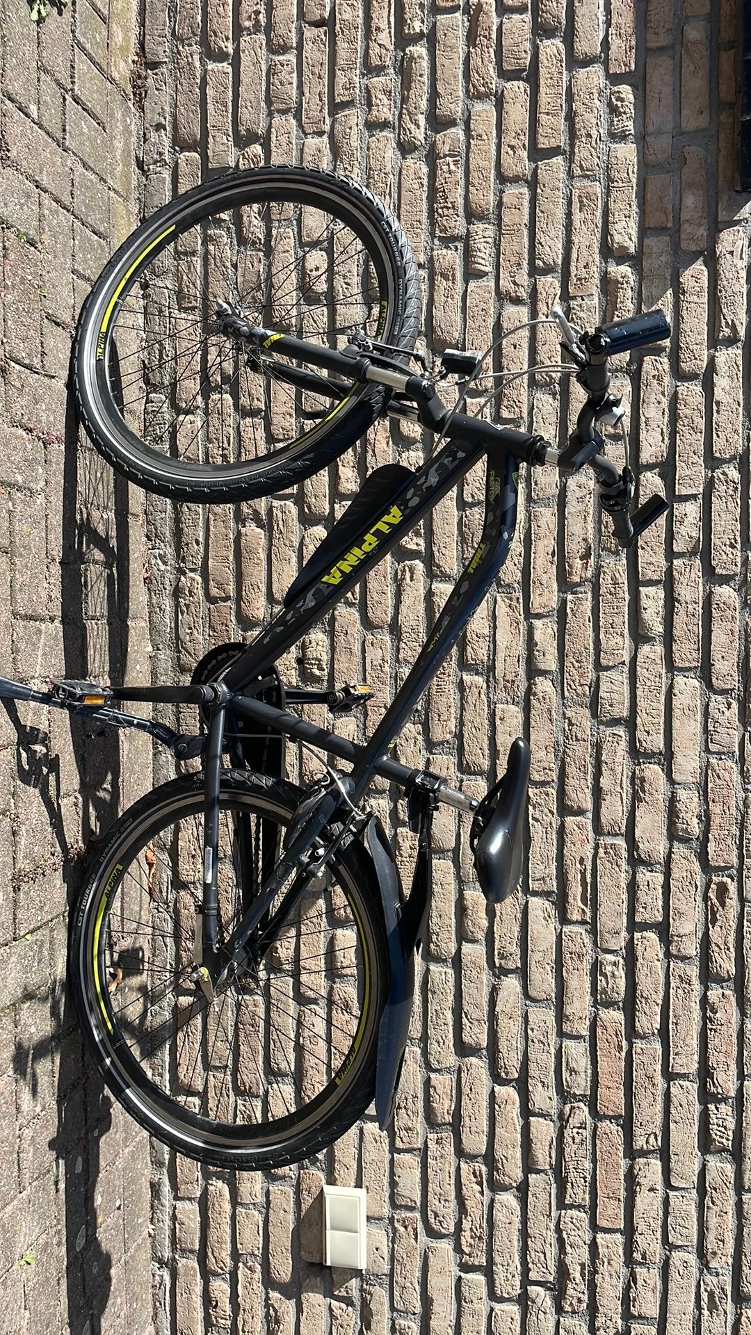 Alpina trail fiets 26 inch, Fietsen en Brommers, Terugtraprem, Gebruikt, Versnellingen, Ophalen