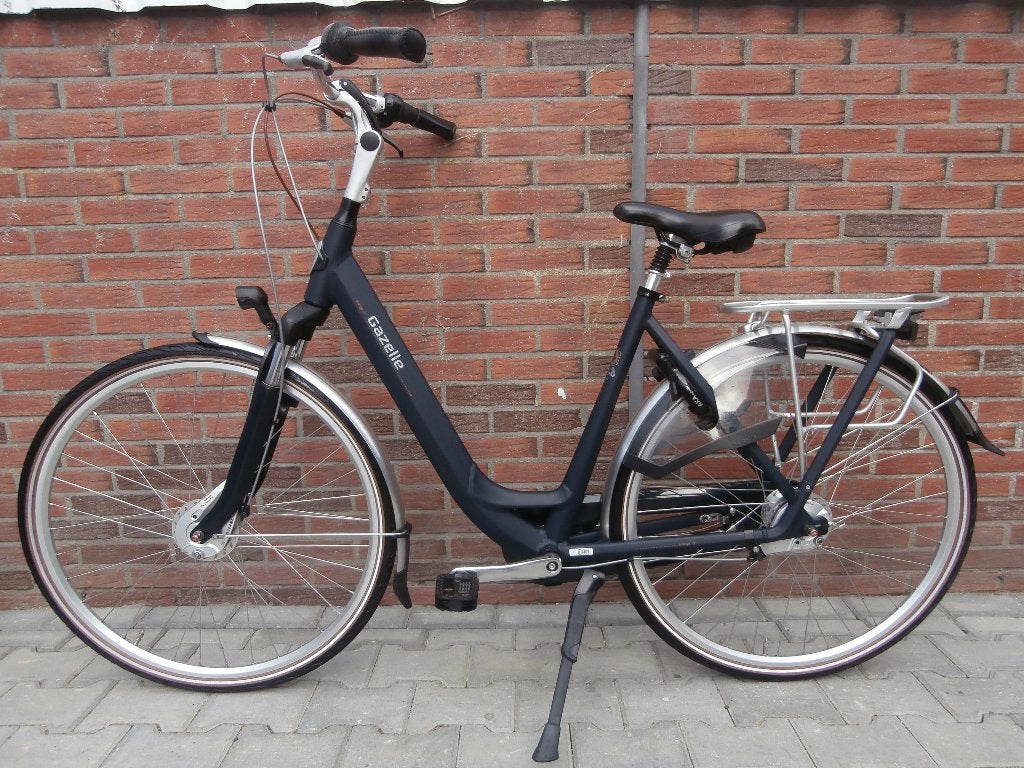 ALS NIEUWE Gazelle Orange C7+ 53 cm. Donkerblauw mat, Fietsen en Brommers, Ophalen, 53 tot 56 cm, (Extra) lage instap, Zo goed als nieuw